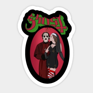 Christmas Ghost Sticker
